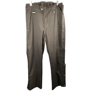 Vintage Profile GORE-TEX Waterproof  Windproof  Black Side Zip Button SZ Medium